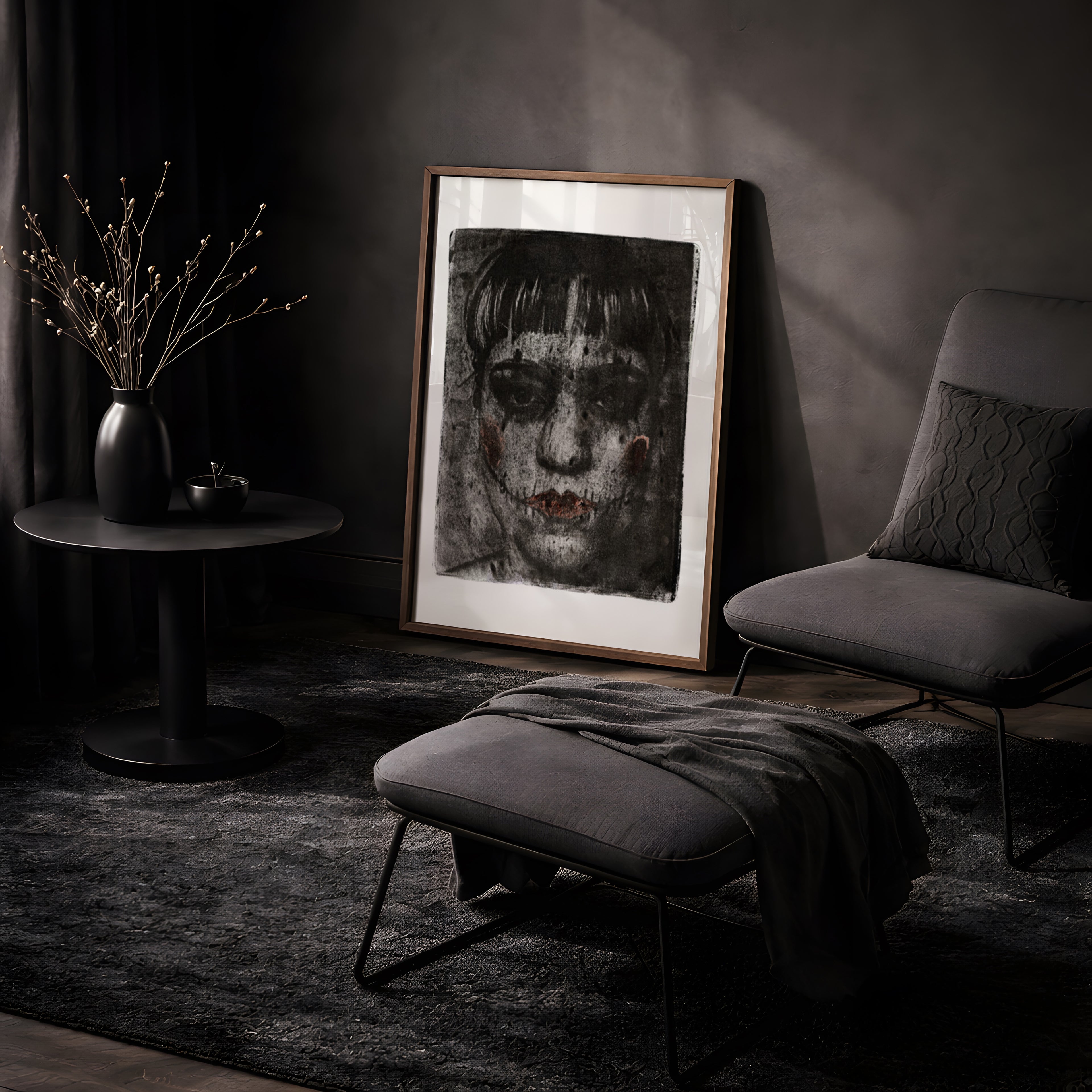 HOLY DAMAGE Dark art print