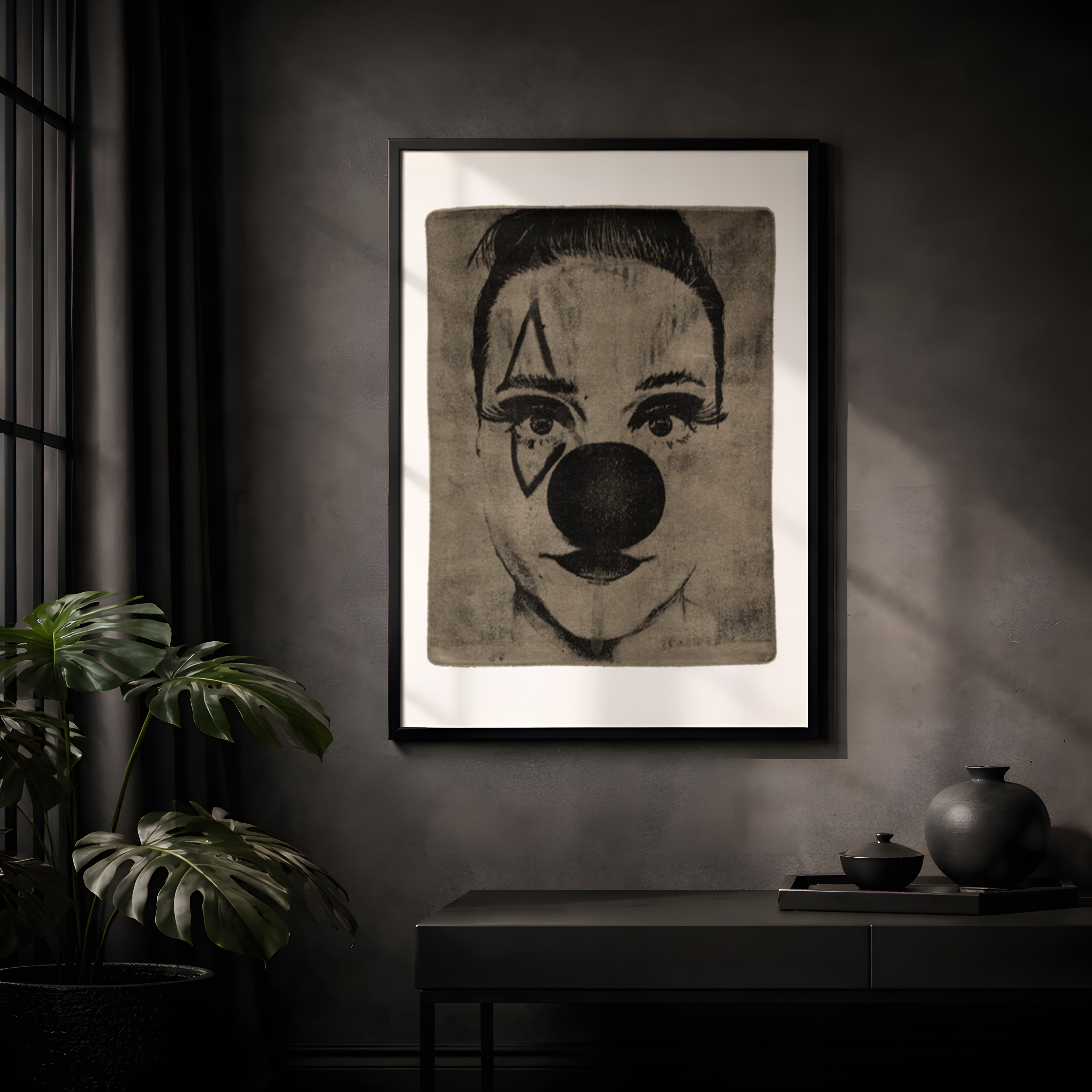 SAD GIRLS CLUB Dark art print