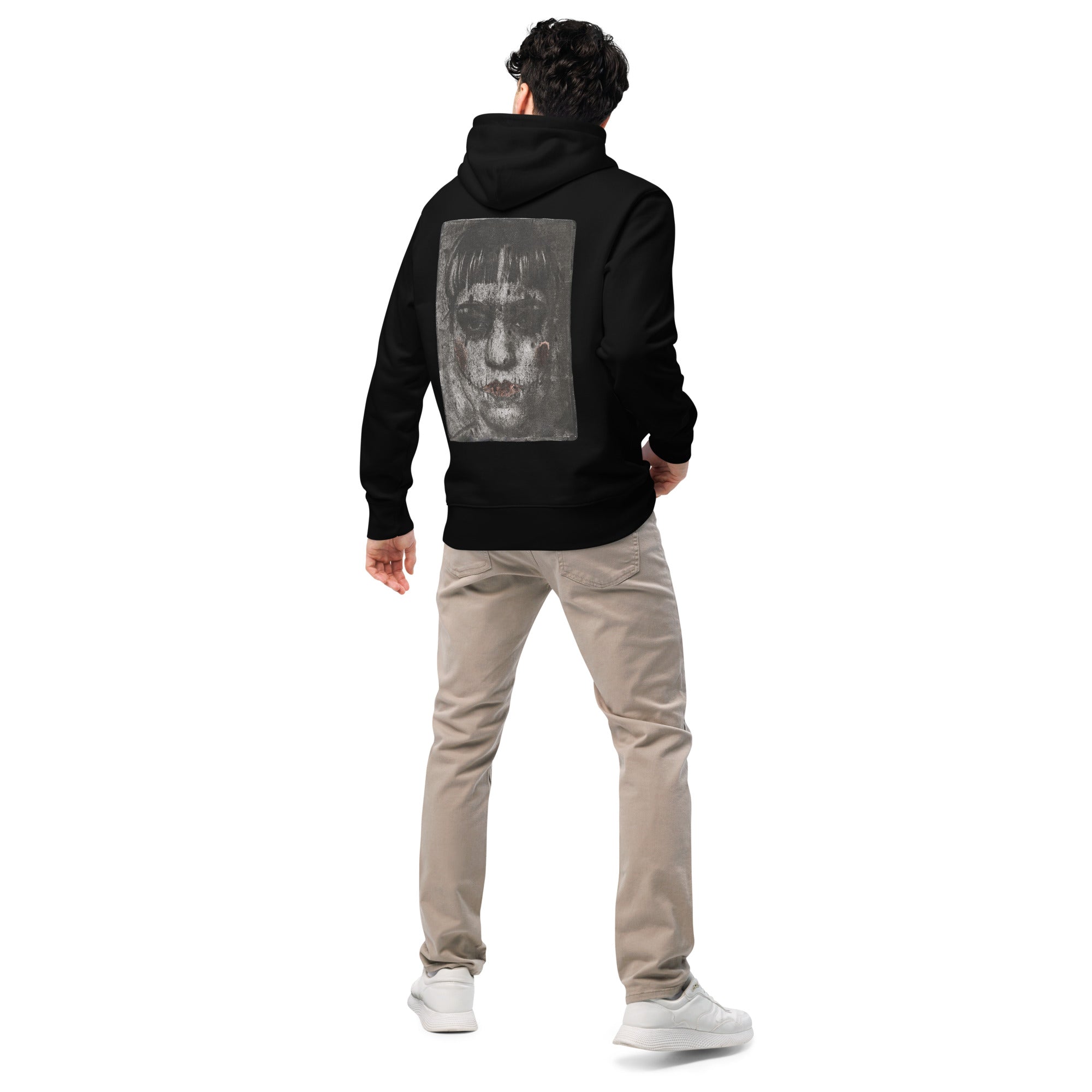 HOLY DAMAGE Organic cotton hoodie