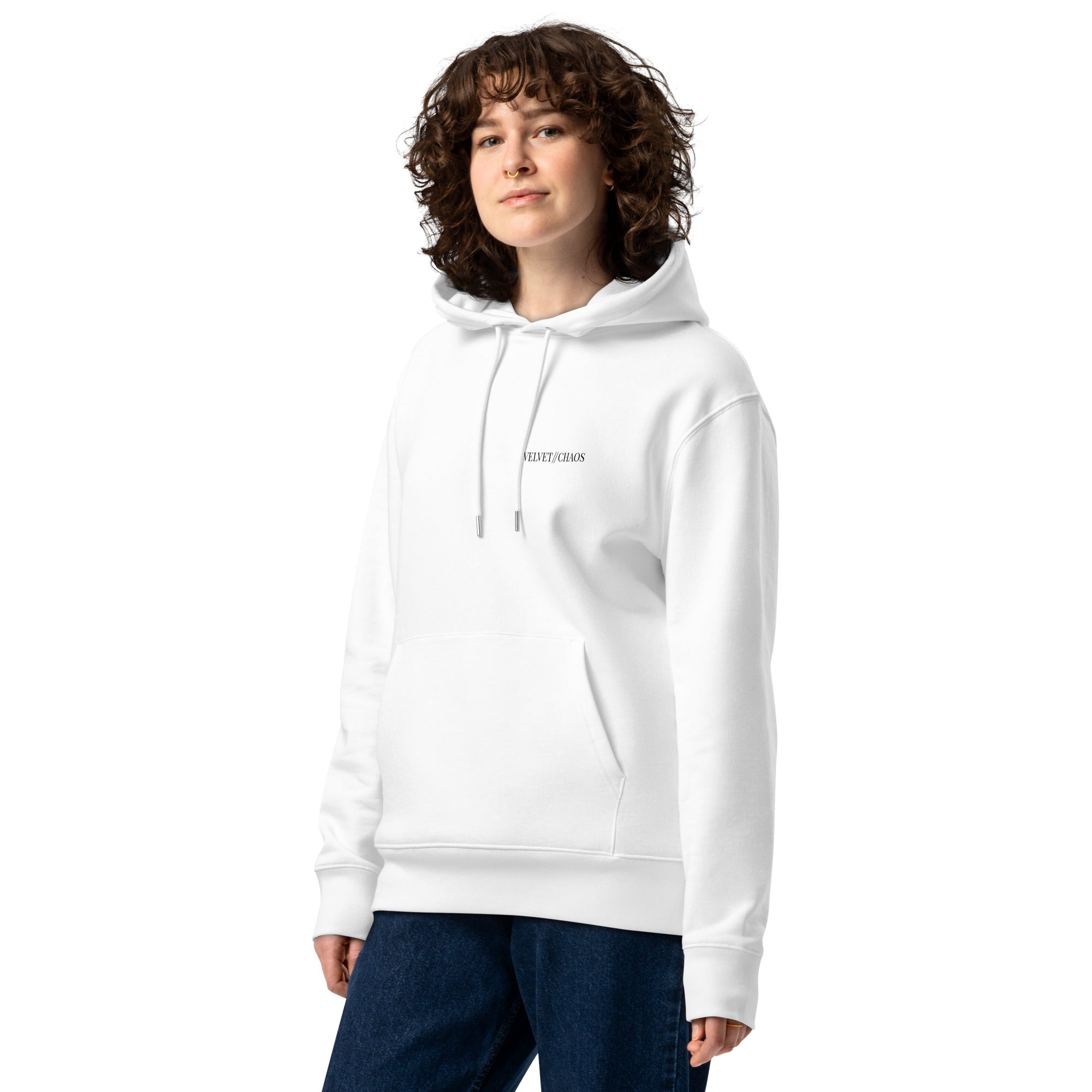 FRAGMENTED Organic cotton hoodie