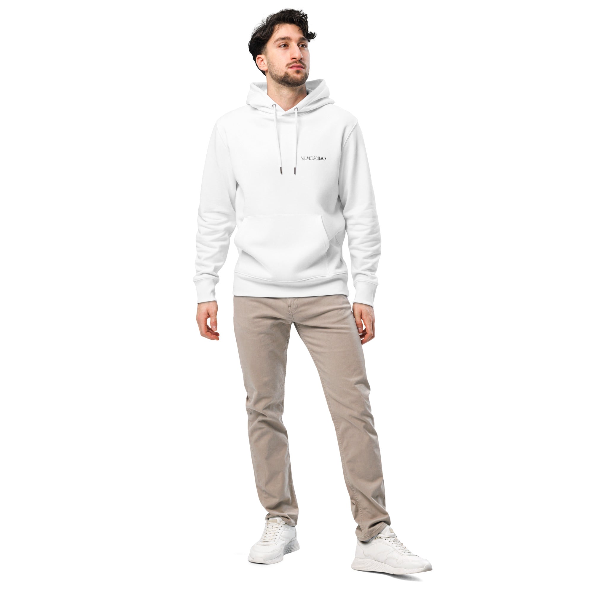 FRAGMENTED Organic cotton hoodie